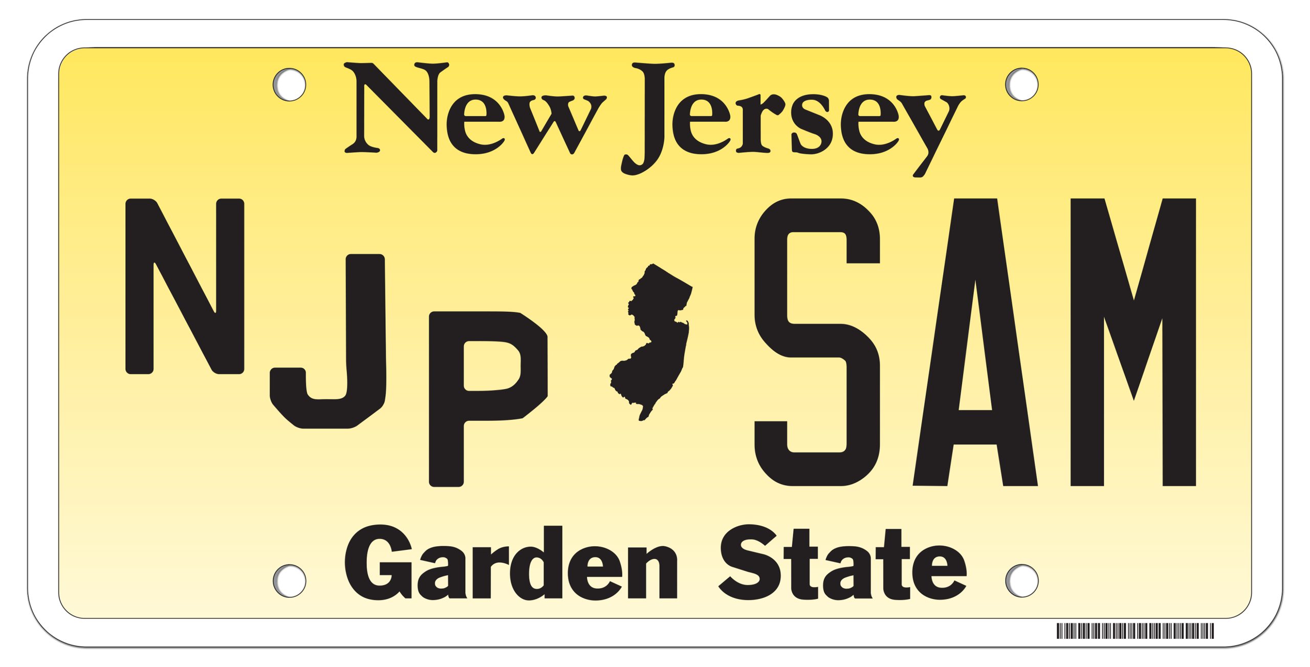 2023 NJ-SPJ Working Press License Plate Frames